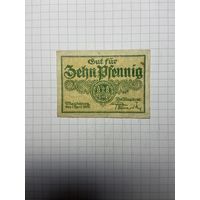 Нотгельд 10 пфеннигов Германия-3012