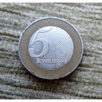 Werty71 Ангола 5 кванз 2012