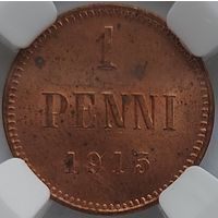 1 пенни 1915 UNC слаб ННР