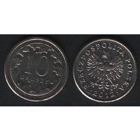 Польша y279 10 грош 2012 год (mw) (_alb2