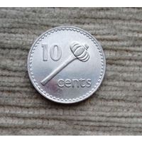 Werty71 Фиджи 10 центов 1990