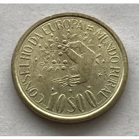 Португалия 10 эскудо 1987 - Совет Европы - Программа Сельский мир