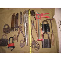 Инструменты разные времён СССР(лот 01).С рубля.