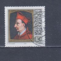 [212] Лихтенштейн 1981. Культура.Искусство.Живопись.Портрет. Гашеная марка.