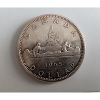 1 доллар 1965 г. Канада.