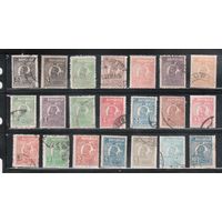 Румыния-1920-1927, (Мих.264-285)  гаш.  , Стандарт, Король Карл I,