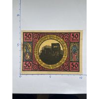 Нодгельд 50 пфеннигов Любеда. Веймарская республика - 0202