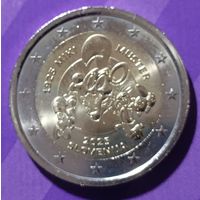 2 евро 2025 г  Словения