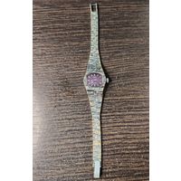 Часы СССР Чайка АУ белое золото (идут), без МЦ!!