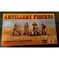 Сборная модель ВОВ Revell ITALERI 1/35 Немецкие Артеллеристы набор времен СССР 1976 год made in USA