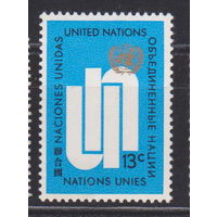 ООН Нью-Йорк 1969  год  лот 17 ЧИСТАЯ