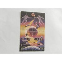 Россия  1992 кв/бл  Союз-Аполлон