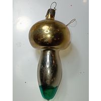 Ёлочная игрушка - Гриб , СССР .