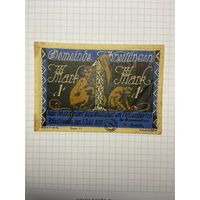 1 марка (нотгельды) г. Германия.-2012
