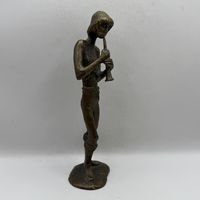 Скульптура бронзовая Молодой пастух. Франция. 4001