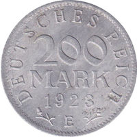 200 марок 1923 Германия