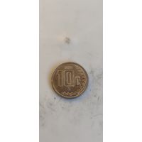 Мексика 10 сентаво 2010