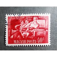 Марка Венгрия 1951 год Завершение пятилетнего плана
