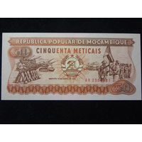 Мозамбик 50 метикалов 1986г UNC