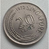 Сингапур 20 центов, 1972  5-12-32