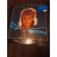 SPACE MONKEY " ON THE BEAM"  1986 LP USA (PROMO) MCA RECORDS MCA5618 - ORIG - EX