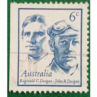 Австралия 1968. Авиаторы Реджинальд Чарльз и Джон Робертсон Дуйган
