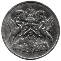 Тринидад и Тобаго (Королевство Содружества Наций). 25 центов 1967