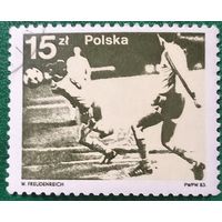 Польша 1983. Футбол. Марка из серии