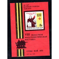 Сувенирный листок 1975 год