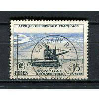 Французская Западная Африка - 1956 - Сельское хозяйство 15Fr - [Mi.78] - 1 марка. Гашеная.  (Лот 25HY)-TG3P47