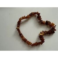 Бусы янтарь 5