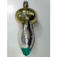 Ёлочная игрушка - Гриб , СССР .