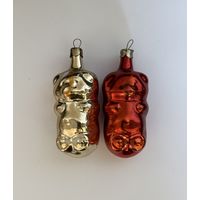 Елочная игрушка медведь цена за единицу СССР К.6