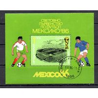Чемпионат мира по футболу в Мексике Болгария 1986 год 1 блок