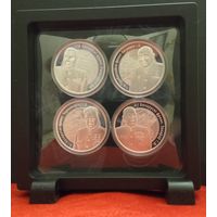 Беларусь 2010г. Операция,, Багратион,,. Комплект серебряных 10 рублёвых монет.