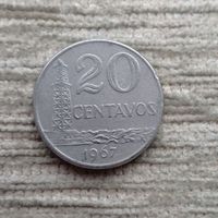 Werty71 Бразилия 20 сентаво 1967 Нефть