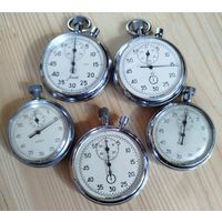 Секундомеры 5 штук в ремонт. С рубля!