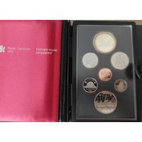 Пруф набор монет Канады 1981 с серебром