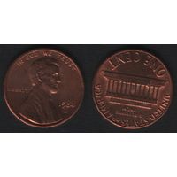 США km201b 1 цент 1984 год (D) (_5 ТОРГ ЛЮБОЙ