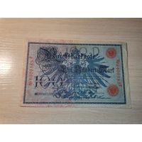 1000 марок 1908 года,  Германия.