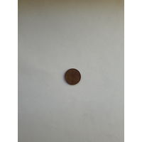 Латвия 1 евроцент 2014