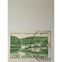 Финляндия 1964. Природа.Ландшафт. Гашеная марка.