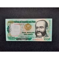 1000 солей 1981 года. Перу. UNC . Распродажа