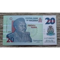 Werty71 Нигерия 20 найра 2024 UNC банкнота