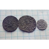 Солид 1616, денарий 1557, кристинка