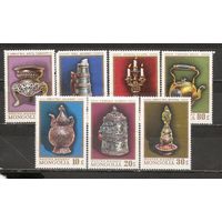 ФФ5 Монголия 1974 Ювелирное искусство