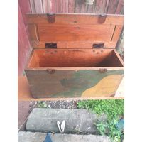 Ящик военный  немецкий, трофеи