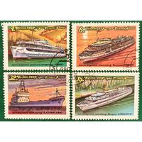 СССР 1981. Речной флот СССР. Полная серия