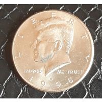 50 центов ( халф) 1998D США