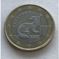 Хорватия 1 евро 2023